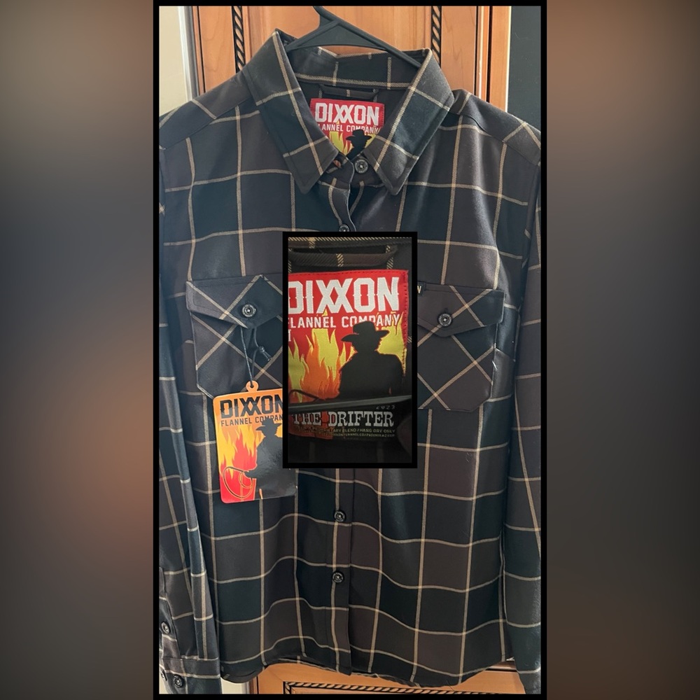 Dixxon The Drifter long sleeve flannel